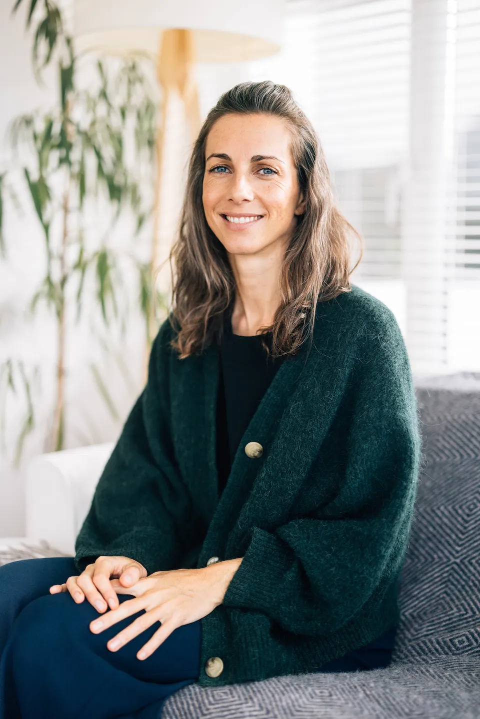 Jodie Boex, a reflexologist from Porthleven in Cornwall